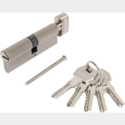 Сердцевина замка (евроцилиндр) с вертушкой СТАНДАРТ MAX 90-5K SN матовый никель (14799)