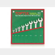Набор ключей рожковых 6-22 мм 8 предметов TOPTUL (GAAA0812)