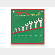 Набор ключей рожковых 6-22 мм 8 предметов TOPTUL (GAAA0812)