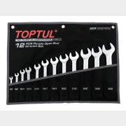 Набор ключей рожковых 6-32 мм 12 предметов TOPTUL (GPAJ1202)