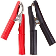 Зажим-крокодил 30 А 75 мм REXANT 2 штуки (16-0016-9)