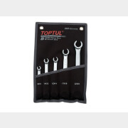 Набор ключей разрезных 8-24 мм TOPTUL (GPAQ0502)