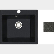Мойка из искусственного камня AV ENGINEERING Solo черный (AV500460SBKA)
