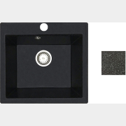 Мойка из искусственного камня AV ENGINEERING Solo черный (AV500460SBKA)