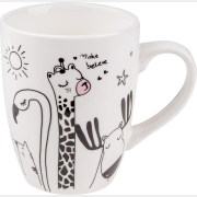 Кружка керамическая PERFECTO LINEA Funny Animals-3 360 мл (30-063223)