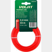 Леска для триммера d 2,4 мм х 15 м сечение шестигранное ВОЛАТ (51020-03)