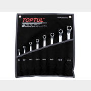 Набор ключей накидных 6-22 мм 8 предметов TOPTUL (GPAI0802)