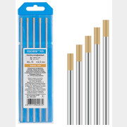 Электрод вольфрамовый для TIG сварки 4 мм SOLARIS WL-15 золотой 5 штук (WM-4527)