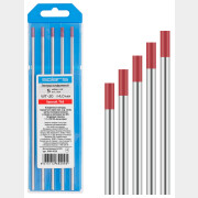 Электрод вольфрамовый для TIG сварки 4 мм SOLARIS WT-20 красный 5 штук (WM-4539)