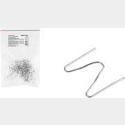 Скоба угловая 0,6 мм WORTEX для WG 7001, WG 7002 100 штук (0323337)