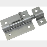 Задвижка дверная 82 мм STARFIX ЗД-07 без покрытия (SMP-73162-1)