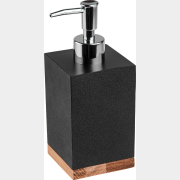 Дозатор для жидкого мыла PERFECTO LINEA Wood Bliss черный (35-720101)