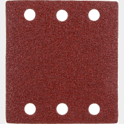 Шлифлист 100х110 мм Р60 WORTEX для дерева самосцепляющийся 5 штук  (1334429)