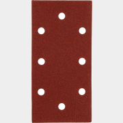 Шлифлист 90х187 мм Р80 WORTEX для дерева самосцепляющийся 5 штук (1334433)