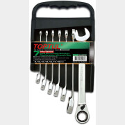 Набор ключей комбинированных с трещоткой 10-19 мм PRO SERIES TOPTUL (GAAM0709)