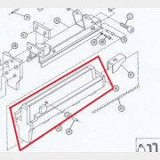 Магазин в сборе для пневмопистолета скобозабивного ECO ASL-40B (1022J-42-50,52-54)