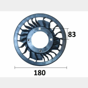 Крыльчатка для генератора ECO PE-7000RSI (19352-17201-00)