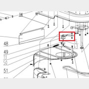 Натяжитель ремня для газонокосилки ECO LG-820 (624024)