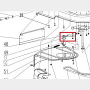 Натяжитель ремня для газонокосилки ECO LG-820 (624024)