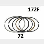 Кольца поршневые 72мм 172F для генератора ECO PE-7000RSI (13200-17201-00)