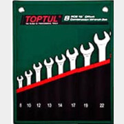 Набор ключей комбинированных 8-22 мм 8 предметов TOPTUL Pro-Line (GRAW0801)