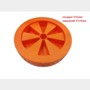 Колесо бетономешалки 21*175мм для бетономешалки DGM BK-150C (BK-150C-17)