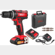 Дрель-шуруповерт аккумуляторная WORTEX BD 1425 DLI (BD1425DLI1606)