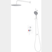 Душевая стойка A-FIVE серия Lotus белый (А5-0756)