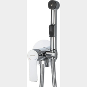 Смеситель скрытого монтажа для псевдобиде с гигиеническим душем AVAPAX серия Rhein хром (AP06138C)