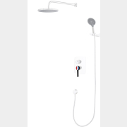 Душевая стойка A-FIVE серия Rose белый + черный (А5-0957)