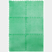 Коврик придверный полиэтиленовый 43х64 см PERFECTO LINEA Травка зелёный (22-436401)