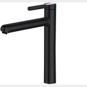 Смеситель для умывальника A-FIVE Lotus черный (А5-0620)