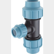 Тройник ПНД компрессионный 32x20x32 переходной AV ENGINEERING (AVE110322032)