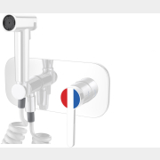 Смеситель скрытого монтажа для псевдобиде A-FIVE Lotus белый (А5-0743)