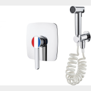 Смеситель скрытого монтажа для псевдобиде A-FIVE Lotus хром (А5-0550)