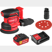 Шлифмашина эксцентриковая (орбитальная) аккумуляторная WORTEX COS 1218-1 E XLT SET (1333436)