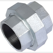 Американка чугунная с внутренней резьбой 1" оцинкованная AV ENGINEERING (AVEС520000001)