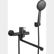 Смеситель для ванны AVAPAX серия Elbe черный (AP01263B)