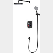 Душевая стойка A-FIVE серия Lotus черный (А5-0657)