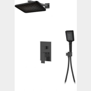 Душевая стойка A-FIVE серия Lily черный (А5-1257)