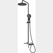 Душевая стойка A-FIVE серия Lotus черный (А5-0638)