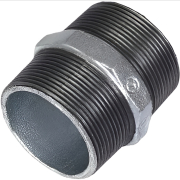 Ниппель чугунный с наружной резьбой 1 1/4" оцинкованный AV ENGINEERING (AVEС490000114)