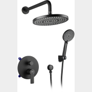 Смеситель для душа встраиваемый AVAPAX серия Rhein черный (AP06192B)