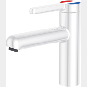 Смеситель для умывальника A-FIVE Lotus белый (А5-0721)