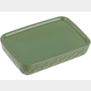 Мыльница PERFECTO LINEA Oasis зеленая (35-757003)