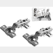 Петля мебельная без доводчика STARFIX кухонная 105 накладная 2 штуки (SMF-8336-2)