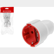 Розетка переносная 16А 250В с заземлением AURORA STARTUL белая (A100-008)