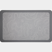 Коврик для ванной комнаты 50х80 см PERFECTO LINEA Diatomite Grey Abstract (22-508001)