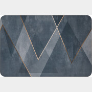 Коврик для ванной комнаты 40х60 см PERFECTO LINEA Diatomite Sharp Lines (22-406001)