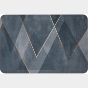 Коврик для ванной комнаты 40х60 см PERFECTO LINEA Diatomite Sharp Lines (22-406001)